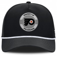 Бейсболка Philadelphia Flyers Fanatics Black Authentic Pro Rink
