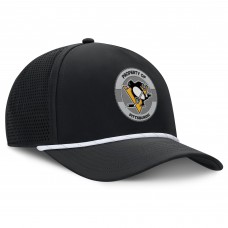 Бейсболка Pittsburgh Penguins Fanatics Black Authentic Pro Rink