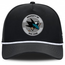 Бейсболка San Jose Sharks Fanatics Black Authentic Pro Rink