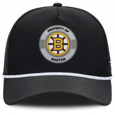Бейсболка Boston Bruins Fanatics Black Authentic Pro Rink