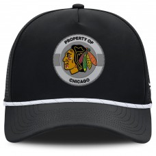 Бейсболка Chicago Blackhawks Fanatics Black Authentic Pro Rink Бейсболка Chicago Blackhawks Fanatics Black Authentic Pro Rink