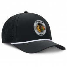 Бейсболка Chicago Blackhawks Fanatics Black Authentic Pro Rink Бейсболка Chicago Blackhawks Fanatics Black Authentic Pro Rink