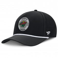 Бейсболка Minnesota Wild Fanatics Black Authentic Pro Rink