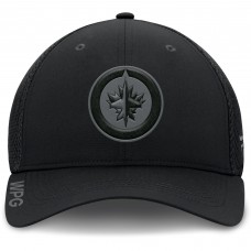 Бейсболка Winnipeg Jets Fanatics Black Authentic Pro Road