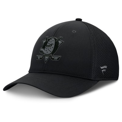 Бейсболка Anaheim Ducks Fanatics Black Authentic Pro Road