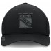Бейсболка New York Rangers Fanatics Black Authentic Pro Road
