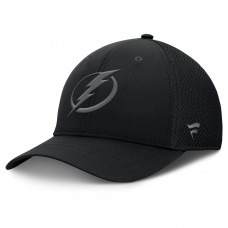 Бейсболка Tampa Bay Lightning Fanatics Black Authentic Pro Road