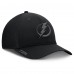 Бейсболка Tampa Bay Lightning Fanatics Black Authentic Pro Road