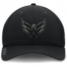 Бейсболка Washington Capitals Fanatics Black Authentic Pro Road