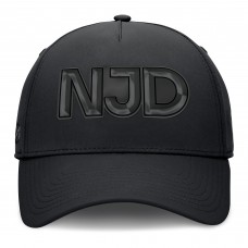 Бейсболка New Jersey Devils Fanatics Black Authentic Pro Road Team Code