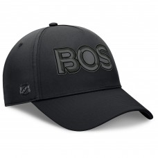 Бейсболка Boston Bruins Fanatics Black Authentic Pro Road Team Code
