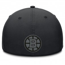 Бейсболка Boston Bruins Fanatics Black Authentic Pro Road Team Code
