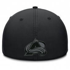 Бейсболка Colorado Avalanche Fanatics Black Authentic Pro Road Team Code