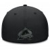 Бейсболка Colorado Avalanche Fanatics Black Authentic Pro Road Team Code