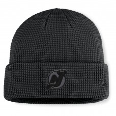 Шапка New Jersey Devils Fanatics Black Authentic Pro Road Cuffed Knit