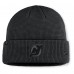 Шапка New Jersey Devils Fanatics Black Authentic Pro Road Cuffed Knit