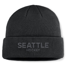 Шапка Seattle Kraken Fanatics Black Authentic Pro Road
