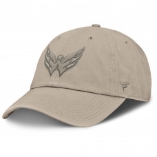 Бейсболка Washington Capitals Fanatics Tan Authentic Pro Road