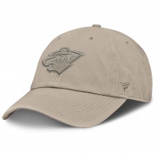 Бейсболка Minnesota Wild Fanatics Tan Authentic Pro Road