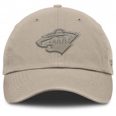 Бейсболка Minnesota Wild Fanatics Tan Authentic Pro Road