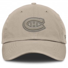 Бейсболка Montreal Canadiens Fanatics Tan Authentic Pro Road