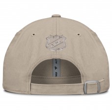 Бейсболка Vegas Golden Knights Fanatics Tan Authentic Pro Road