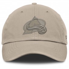 Бейсболка Colorado Avalanche Fanatics Tan Authentic Pro Road