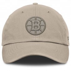 Бейсболка Boston Bruins Fanatics Tan Authentic Pro Road