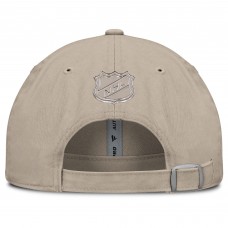 Бейсболка Chicago Blackhawks Fanatics Tan Authentic Pro Road