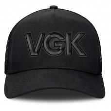 Бейсболка Vegas Golden Knights Fanatics Black Authentic Pro Road Team Code Trucker