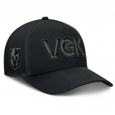 Бейсболка Vegas Golden Knights Fanatics Black Authentic Pro Road Team Code Trucker