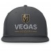 Бейсболка Vegas Golden Knights Fanatics Charcoal Authentic Pro Rink Lockup