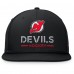 Бейсболка New Jersey Devils Fanatics Black Authentic Pro Rink Lockup