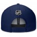 New York Rangers Fanatics Navy Authentic Pro Rink Lockup Snapback Hat