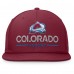 Бейсболка Colorado Avalanche Fanatics Burgundy Authentic Pro Rink Lockup