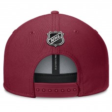 Бейсболка Colorado Avalanche Fanatics Burgundy Authentic Pro Rink Lockup