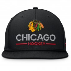 Бейсболка Chicago Blackhawks Fanatics Black Authentic Pro Rink Lockup Бейсболка Chicago Blackhawks Fanatics Black Authentic Pro Rink Lockup
