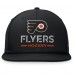 Philadelphia Flyers Fanatics Black Authentic Pro Rink Lockup Snapback Hat