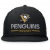 Бейсболка Pittsburgh Penguins Fanatics Black Authentic Pro Rink Lockup