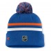Шапка с помпоном New York Islanders Fanatics Royal Authentic Pro Rink