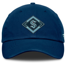 Женская Бейсболка Seattle Kraken Fanatics Deep Sea Blue Authentic Pro Rink