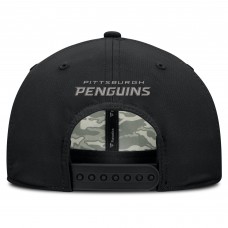 Бейсболка Pittsburgh Penguins Fanatics Black Homage