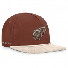 Бейсболка Detroit Red Wings Fanatics Brown/Cream Reminisce Vintage Бейсболка Detroit Red Wings Fanatics Brown/Cream Reminisce Vintage
