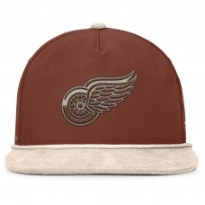 Бейсболка Detroit Red Wings Fanatics Brown/Cream Reminisce Vintage Бейсболка Detroit Red Wings Fanatics Brown/Cream Reminisce Vintage