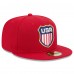 Бейсболка USA New Era 2025 4 Nations Face-Off 59FIFTY Fitted - Red