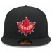 Бейсболка Canada New Era 2025 4 Nations Face-Off 59FIFTY Fitted - Black