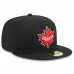 Бейсболка Canada New Era 2025 4 Nations Face-Off 59FIFTY Fitted - Black