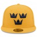Бейсболка Sweden New Era 2025 4 Nations Face-Off 59FIFTY Fitted - Gold