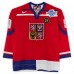 David Výborný Team Czech Republic Fanatics Authentic Game-Used #9 Red Nike Jersey from the 2004 World Cup of Hockey