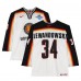 Eduard Lewandowski Team Germany Fanatics Authentic Game-Used #34 White Nike Jersey from the 2004 World Cup of Hockey